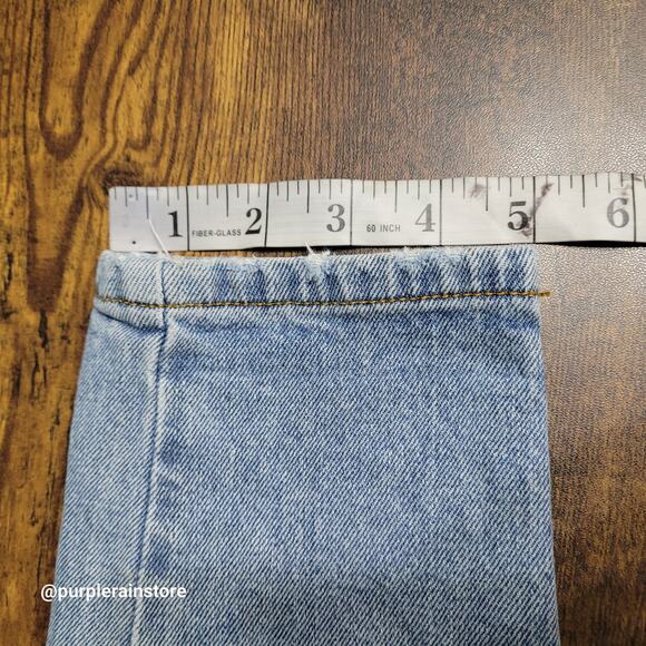 Cry Baby Jeans Size 24 Skinny High Rise Button Fly Medium Light Wash Denim - Picture 11 of 13